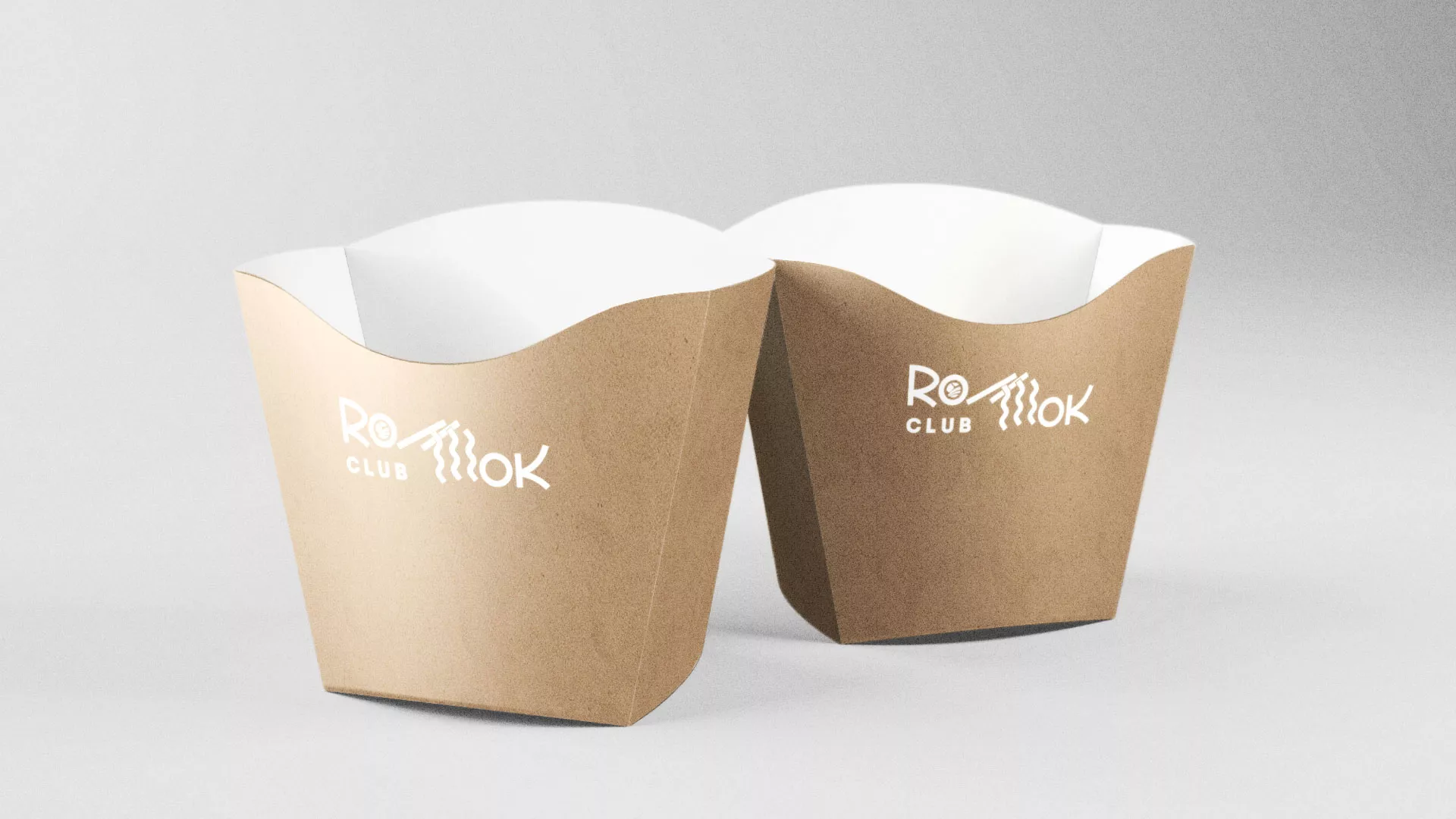 Создание логотипа суши-бара «Roll Wok Club» в Красноуфимске